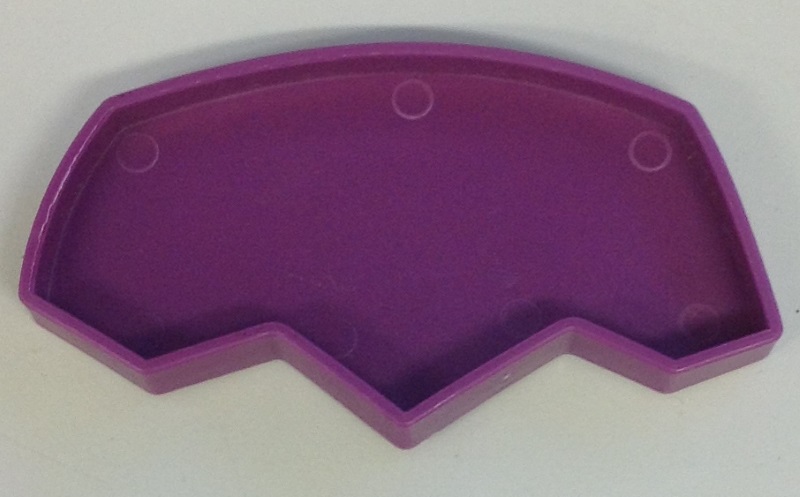 SMALL PURPLE FOOT PRINT SHAPE DISH FOR REPTILES - Click Image to Close